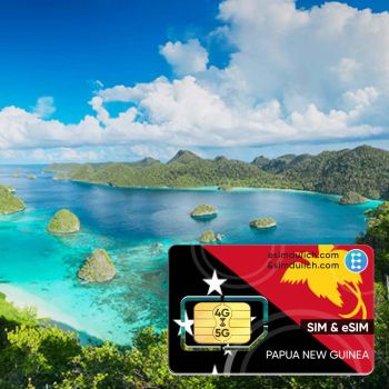 Sim Du Lịch Papua New Guinea 15 Ngày Tốc Độ Cao